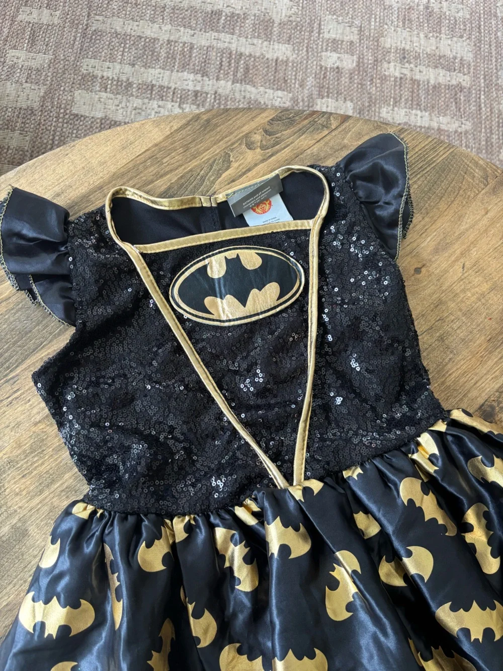 Girls Batman Halloween Costume
